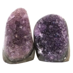 Amethyst Crystal Geode Specimen Set J1395 | Himalayan Salt Factory