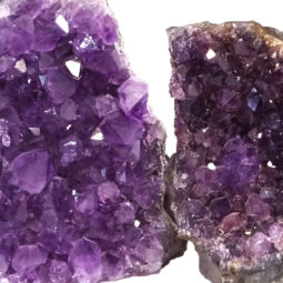 Amethyst Crystal Geode Specimen Set J1396 | Himalayan Salt Factory