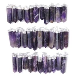 Amethyst Terminated Point Gemstone Pendant – Small | Crystal Factory