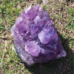 Healing Natural Amethyst Rough Crystal J1354 | Himalayan Salt Factory