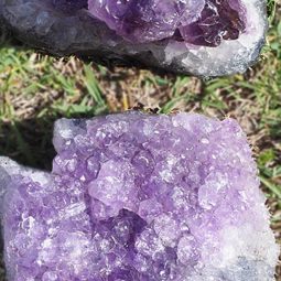 Healing Natural Amethyst Rough Crystal J1357 | Himalayan Salt Factory