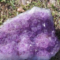 Healing Natural Amethyst Rough Crystal J1358 | Himalayan Salt Factory