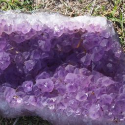 Healing Natural Amethyst Rough Crystal J1359 | Himalayan Salt Factory