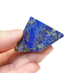 Lapis Lazuli Pyramid - Small | Himalayan Salt Factory