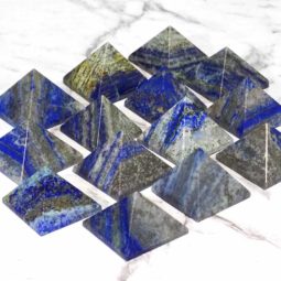 Lapis Lazuli Pyramid - Small | Himalayan Salt Factory