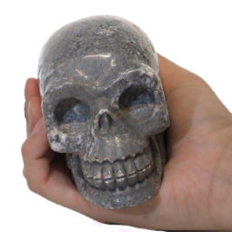 Natural Crystal Jasper Hand Carved Skull DJ1464 | Himalayan Salt Factory