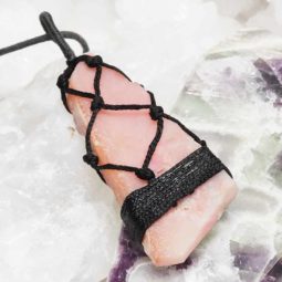 Natural Crystal Netted Necklace 6 Piece Set J1472 | Himalayan Salt Factory