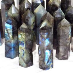 Natural Labradorite Terminated Point | Himalayan Salt Factory