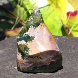 Ocean Jasper Polished Flame Crystal DJ1451 | Himalayan Salt Factory
