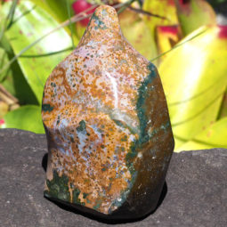 Ocean Jasper Polished Flame Crystal DJ1455 | Himalayan Salt Factory