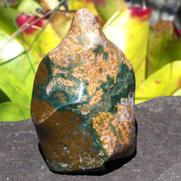 Ocean Jasper Polished Flame Crystal DJ1455 | Himalayan Salt Factory