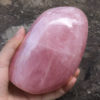 Rose Quartz Polished Altar Stone DJ1486 | Himalayan Salt Factoryy