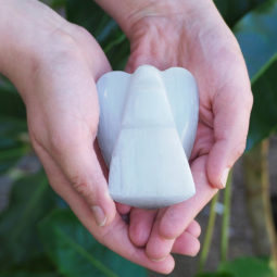 Selenite Angel - Small | Himalayan Salt Factory