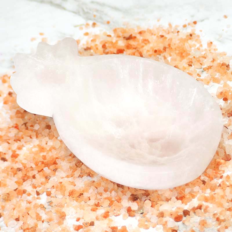 Selenite Pineapple Bowl 5 Selenite Pineapple Bowl | Himalayan Salt Factory