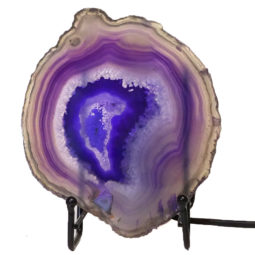 Sliced Agate Crystal Lamp J1370 | Himalayan Salt Factory