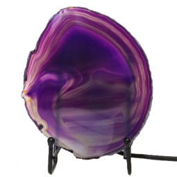Sliced Agate Crystal Lamp J1377 | Himalayan Salt Factory