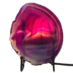 Sliced Agate Crystal Lamp J1377 | Himalayan Salt Factory