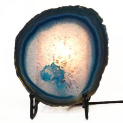Sliced Brazilian Crystal Agate Lamp S753 6 Sliced Brazilian Crystal Agate Lamp S753 | Himalayan Salt Factory