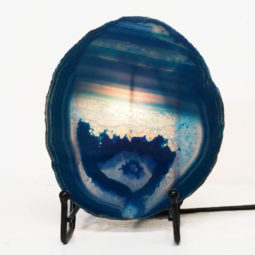 Sliced Brazilian Crystal Agate Lamp S754 6 Sliced Brazilian Crystal Agate Lamp S754 | Himalayan Salt Factory
