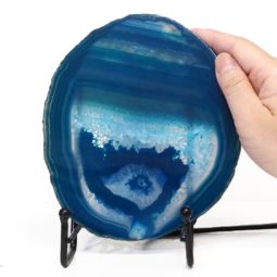 Sliced Brazilian Crystal Agate Lamp S754 7 Sliced Brazilian Crystal Agate Lamp S754 | Himalayan Salt Factory