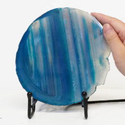 Sliced Brazilian Crystal Agate Lamp S755 7 Sliced Brazilian Crystal Agate Lamp S755 | Himalayan Salt Factory