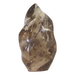 Smoky Quartz Polished Flame Crystal DJ1457 | Himalayan Salt Factory