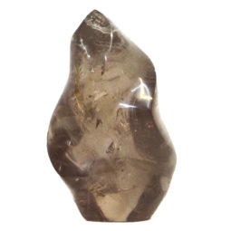 Smoky Quartz Polished Flame Crystal DJ1457 | Himalayan Salt Factory