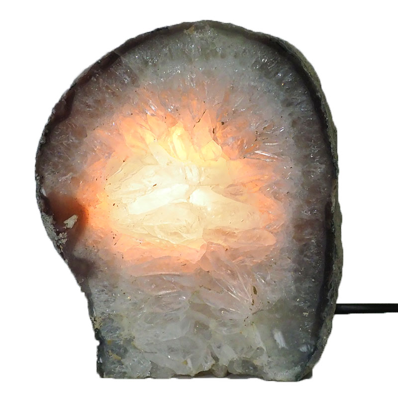 2.81Kg Agate Crystal Lamp J1497 5 Agate Crystal Lamp J1497 | Himalayan Salt Factory