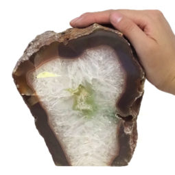 Agate Crystal Lamp J1498 | Himalayan Salt Factory
