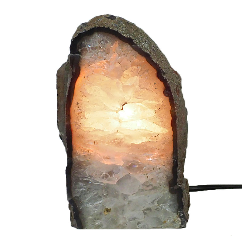 2.9Kg Agate Crystal Lamp J1500 4 Agate Crystal Lamp J1500 | Himalayan Salt Factory