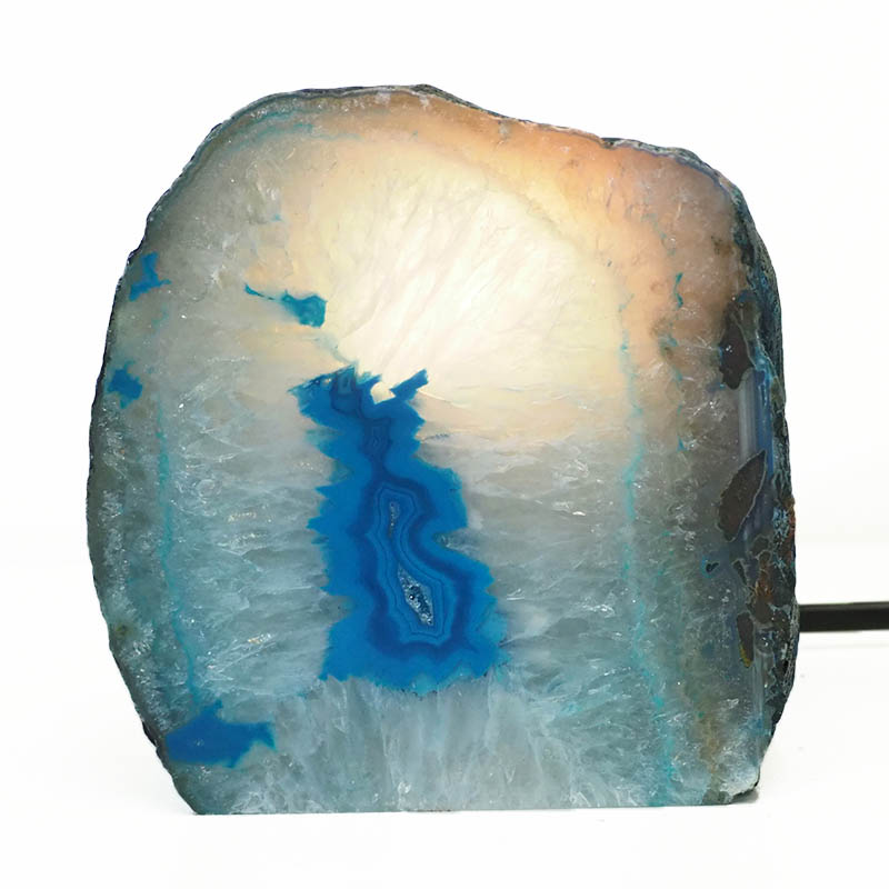 1.5kg Agate Mini Crystal Lamp S648 4 Agate Mini Crystal Lamp S648 | Himalayan Salt Factory