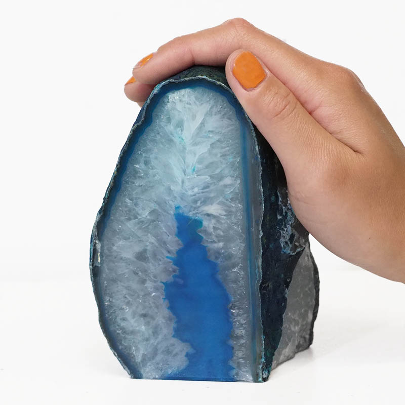1kg Agate Mini Crystal Lamp S653 5 Agate Mini Crystal Lamp S653 | Himalayan Salt Factory