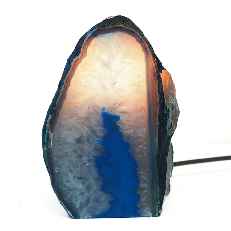 1kg Agate Mini Crystal Lamp S653 4 Agate Mini Crystal Lamp S653 | Himalayan Salt Factory