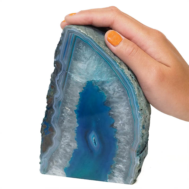 1.5kg Agate Mini Crystal Lamp S661 5 Agate Mini Crystal Lamp S661 | Himalayan Salt Factory