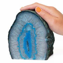 1.6kg Agate Mini Crystal Lamp S667 7 Agate Mini Crystal Lamp S667 | Himalayan Salt Factory