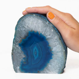 1.2kg Agate Mini Crystal Lamp S670 7 Agate Mini Crystal Lamp S670 | Himalayan Salt Factory