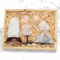 Clear Crystal Gift Box | Himalayan Salt Factory