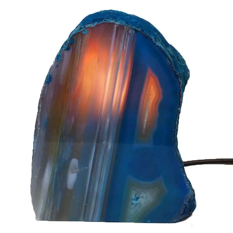 1.4Kg Mini Agate Crystal Lamp J1505 4 Mini Agate Crystal Lamp J1505 | Himalayan Salt Factory