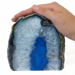 Mini Agate Crystal Lamp J1506 | Himalayan Salt Factory