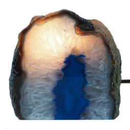 Mini Agate Crystal Lamp J1506 | Himalayan Salt Factory