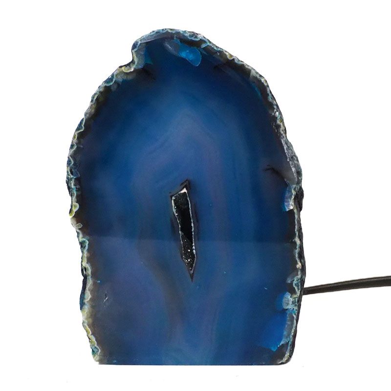 1Kg Mini Agate Crystal Lamp J1509 3 Mini Agate Crystal Lamp J1509 | Himalayan Salt Factory
