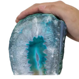 1.54Kg Mini Agate Crystal Lamp J1513 7 Mini Agate Crystal Lamp J1513 | Himalayan Salt Factory