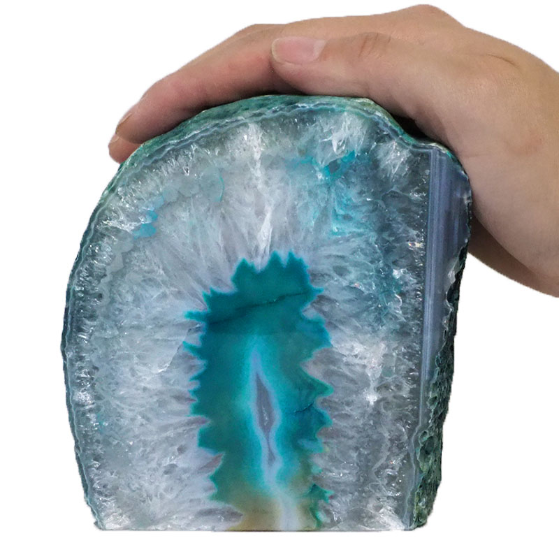 1.54Kg Mini Agate Crystal Lamp J1513 5 Mini Agate Crystal Lamp J1513 | Himalayan Salt Factory