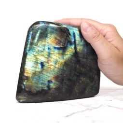 Natural Labradorite Polished Self Stand DS358 | Himalayan Salt Factory
