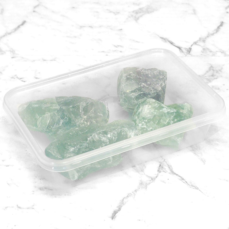 0.5kg Fluorite Roughs Parcel 5 0.5kg Polished Fluorite Roughs Parcel | Himalayan Salt Factory
