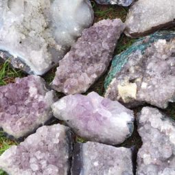 10kg Amethyst Rough Crystal with Terminated Point – J1526 | Himalayan Salt Factory