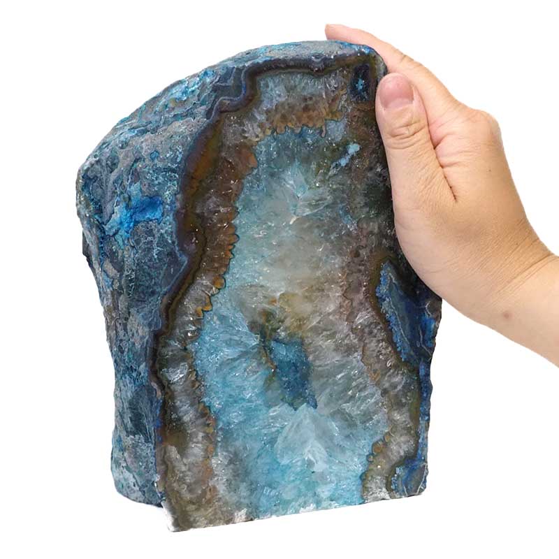 3.7Kg Agate Crystal Lamp S674 5 Agate Crystal Lamp S674 | Himalayan Salt Factory
