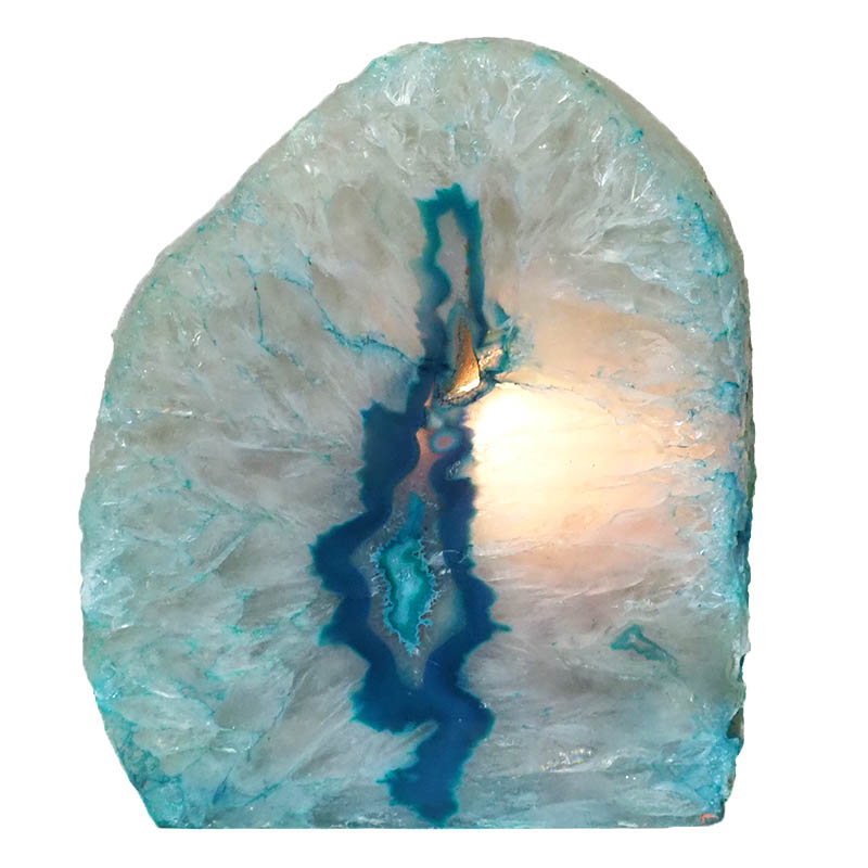 3.40Kg Agate Crystal Lamp S682 3 Agate Crystal Lamp S682 | Himalayan Salt Factory