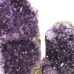 1.43kg Amethyst Crystal Geode Specimen Set 2 Pieces J1562 7 Amethyst Crystal Geode Specimen Set 2 Pieces J1562 | Himalayan Salt Factory