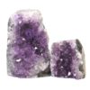 1.72kg Amethyst Crystal Geode Specimen Set 2 Pieces J1572 1 Amethyst Crystal Geode Specimen Set 2 Pieces J1572 | Himalayan Salt Factory